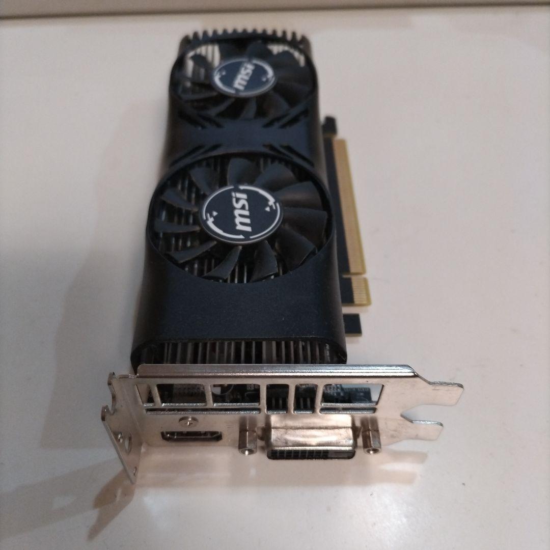 MSI GEFORCE GTX1650 4GB ロープロファイル