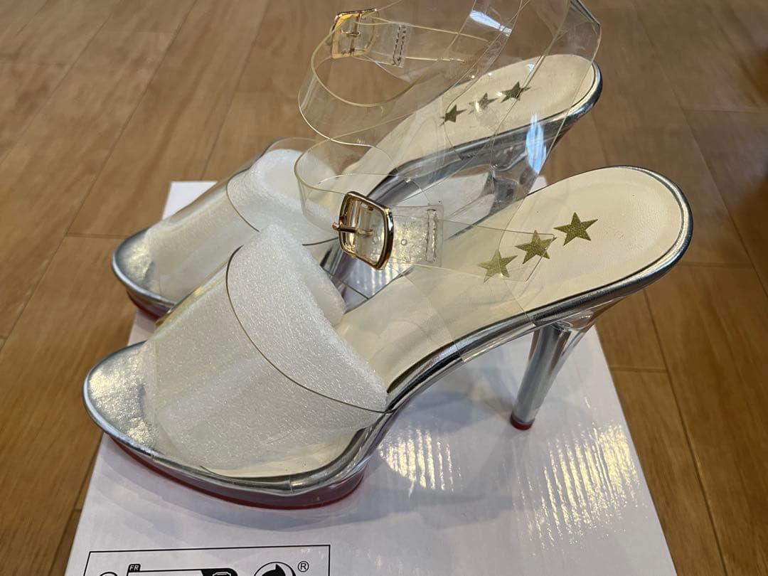 値下げ‼︎SSA公式ハイヒール　前底なし25.5cm