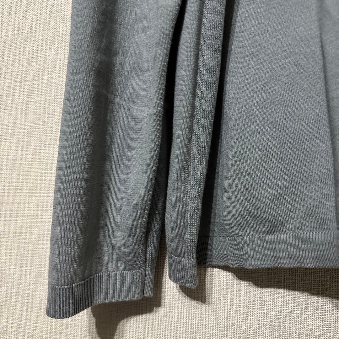 ATON ニット 6 SUVIN COTTON OVERSIZE SWEATER