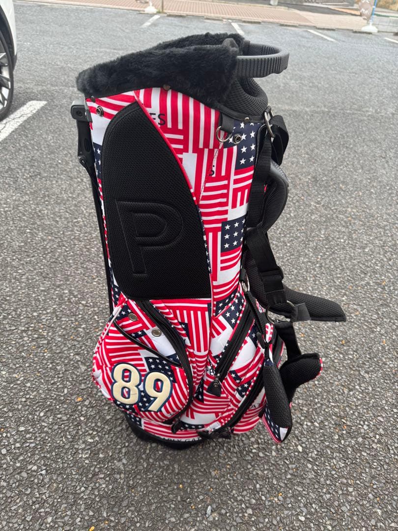 PEARLY GATES ゴルフバッグ アメリカ国旗柄