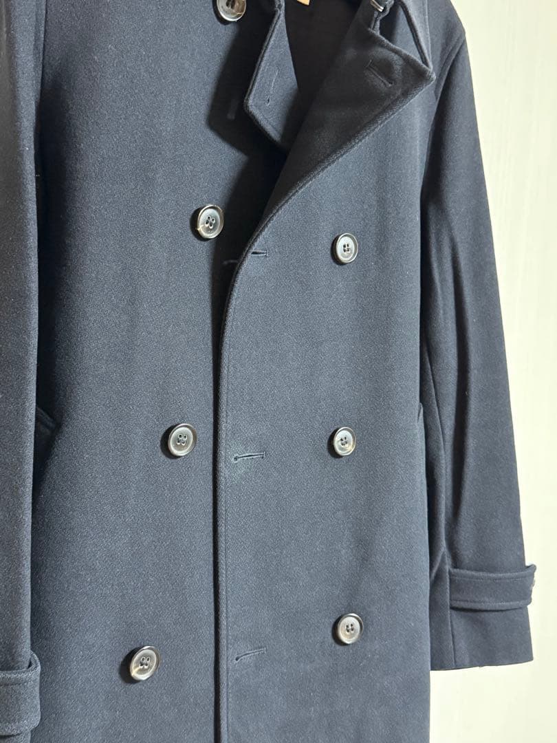 マッキントッシュ ソフトウール ベルテッドダブルコート メンズ サイズ38 美品