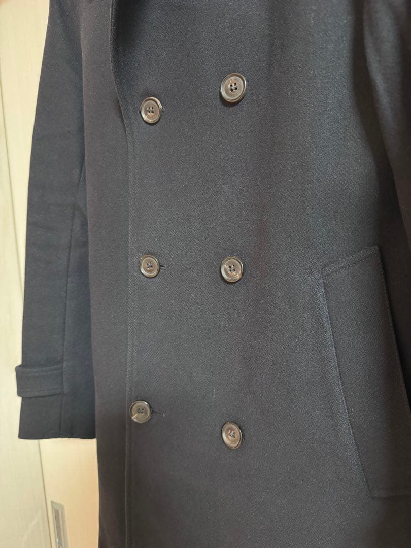 マッキントッシュ ソフトウール ベルテッドダブルコート メンズ サイズ38 美品