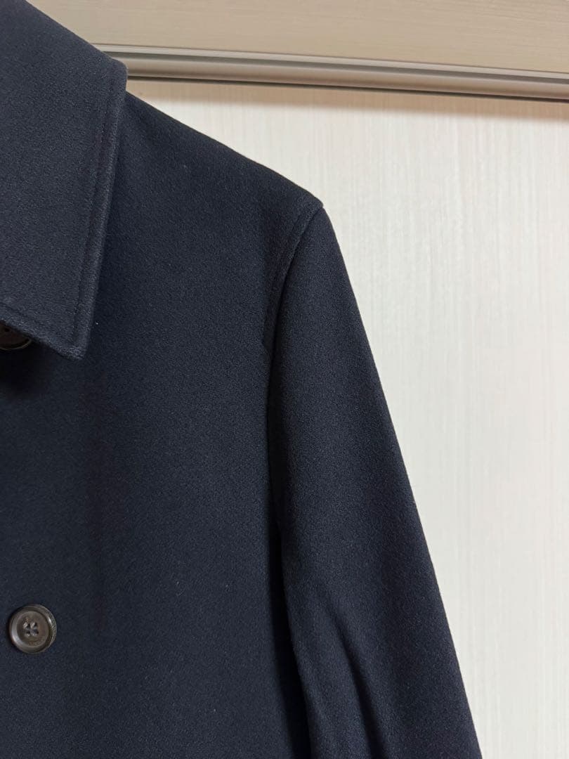 マッキントッシュ ソフトウール ベルテッドダブルコート メンズ サイズ38 美品