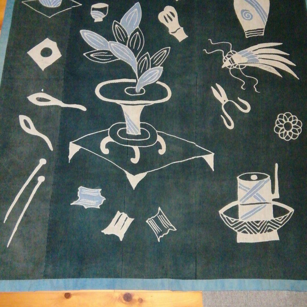 専用です。【ハンドメイド】古布　タペストリー★筒描き