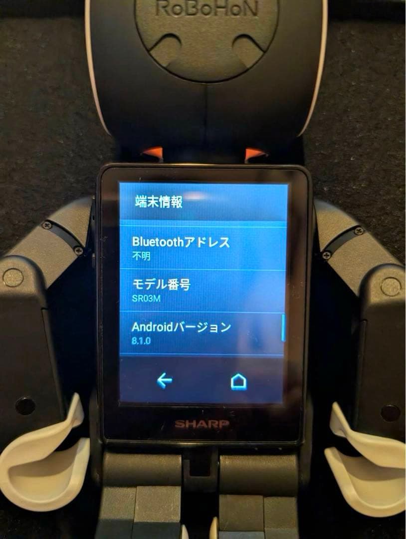 SHARP RoBoHoN ブラウン系　タブレット付き