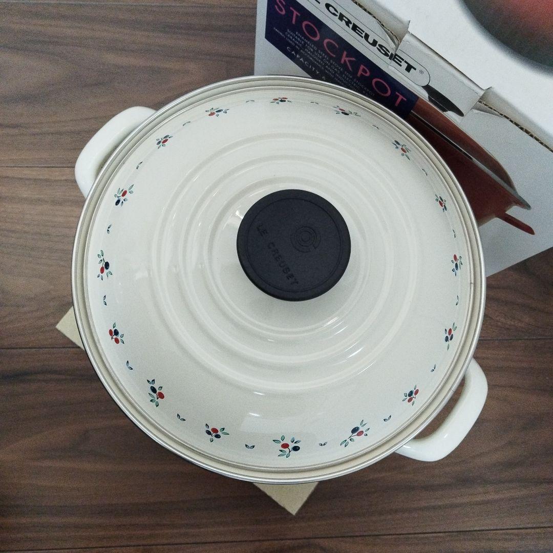 【超希少・未使用】ルクルーゼ　ストックポット　プチフルーツ　※箱付き