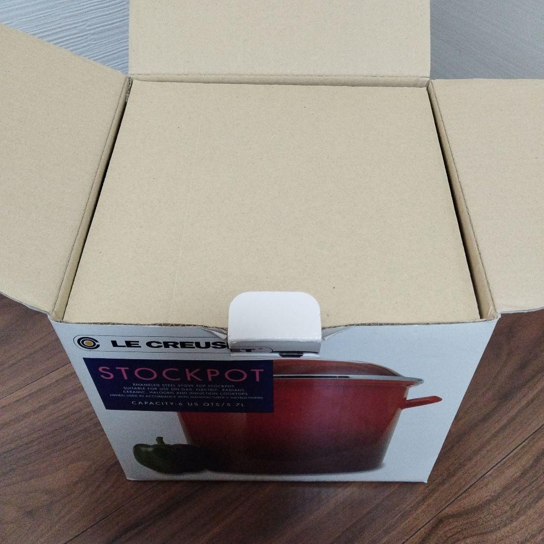 【超希少・未使用】ルクルーゼ　ストックポット　プチフルーツ　※箱付き
