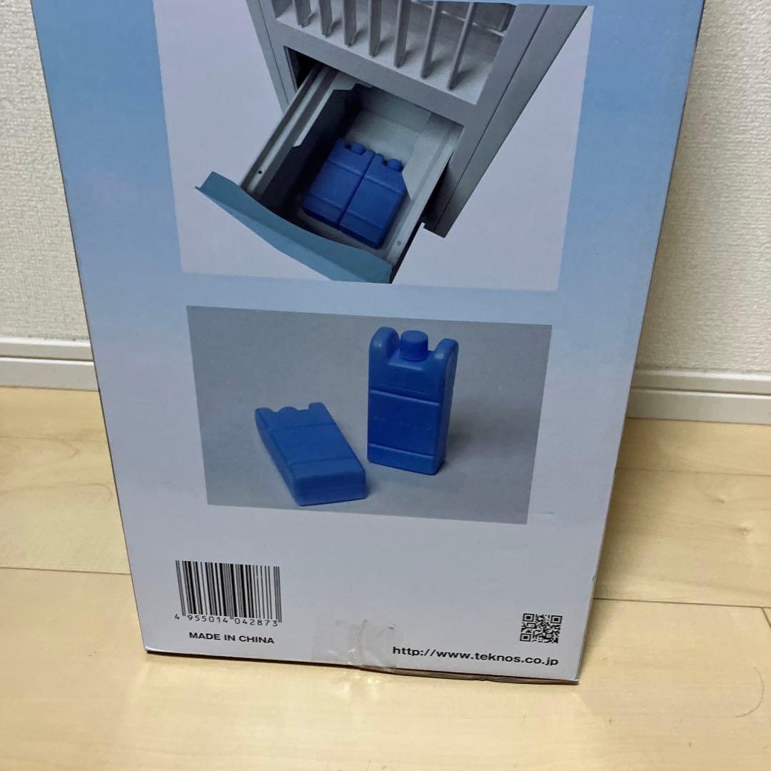 新品　冷風扇 TEKNOS ホワイト リモコン式　抗菌加工タンクTCW-020