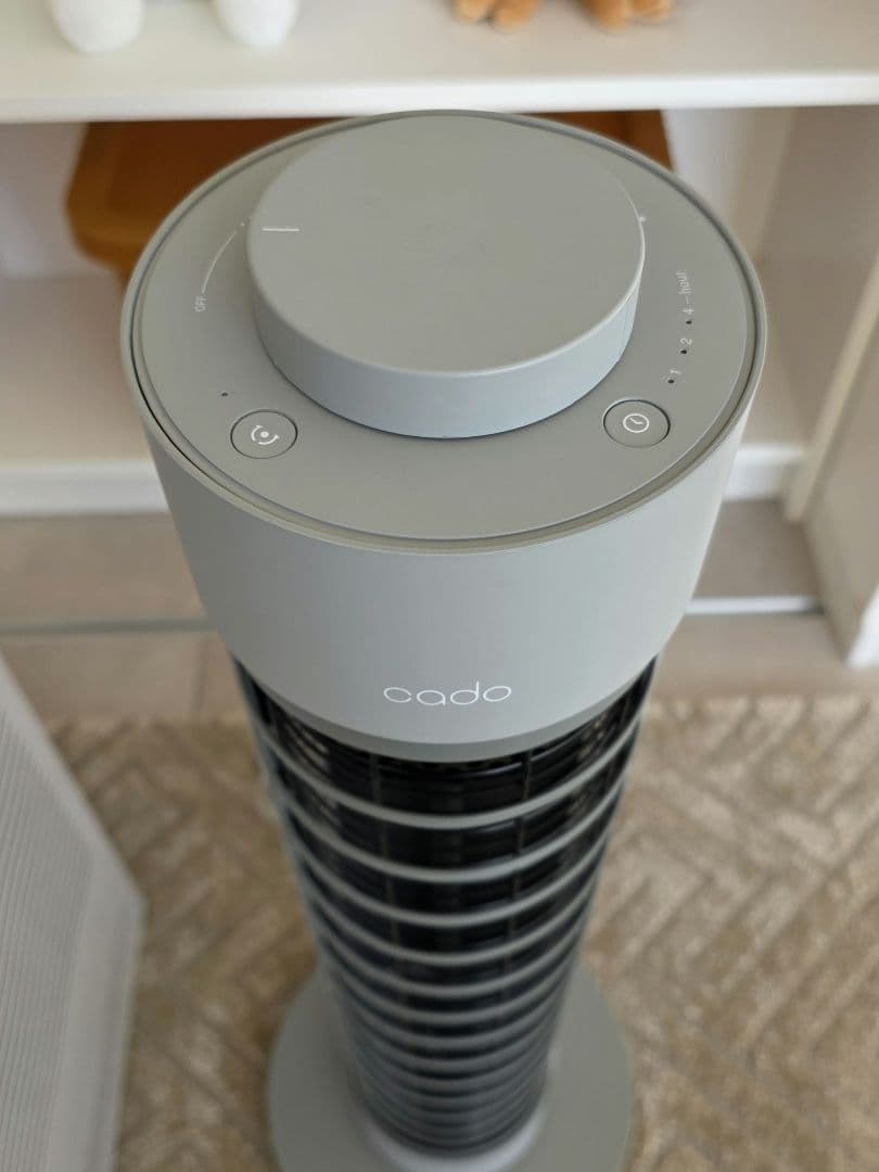 cado カドー 電気ヒーター ストーブ グレー SOL-001