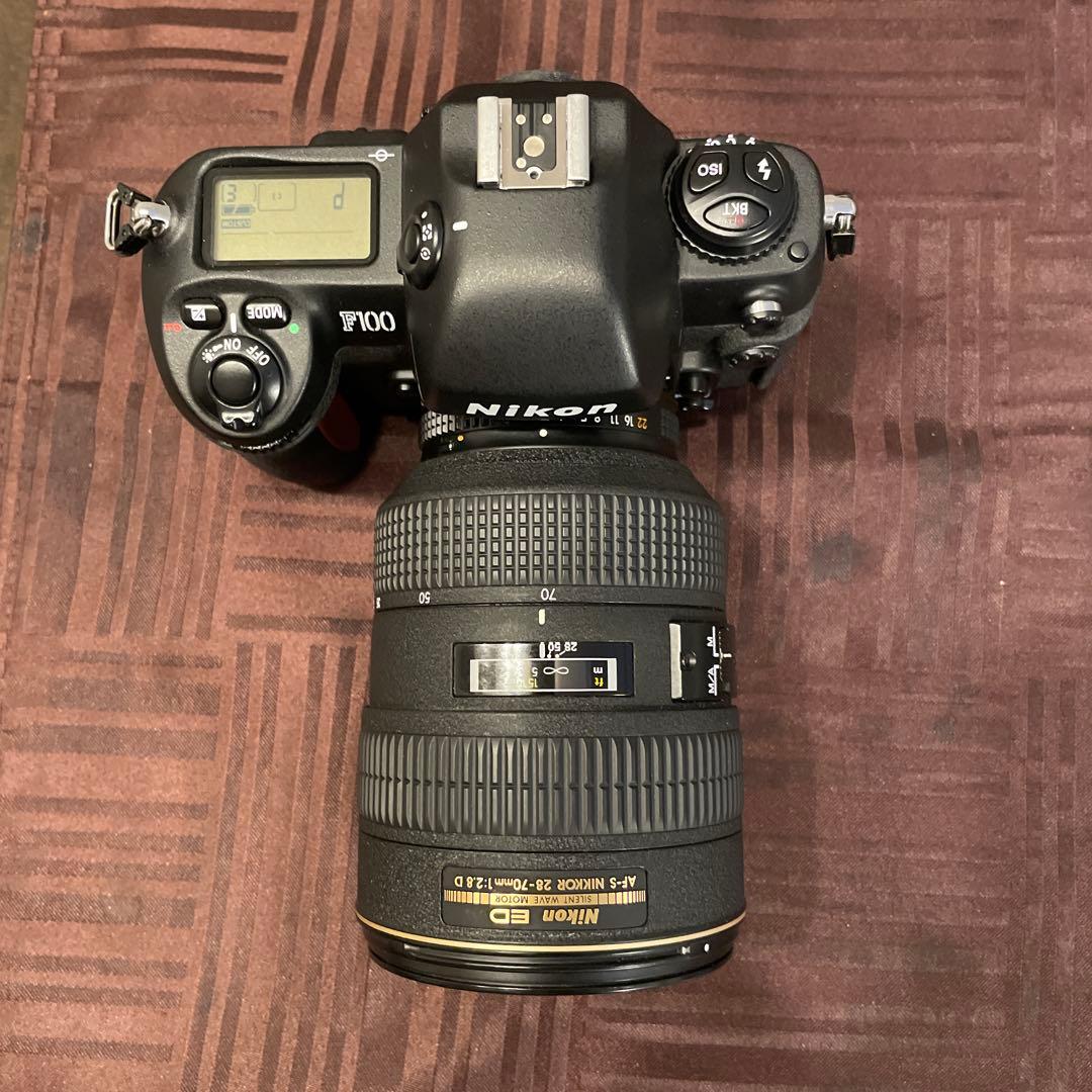 Nikon F100 とニッコール28-70mmf2.8ED低分散レンズ