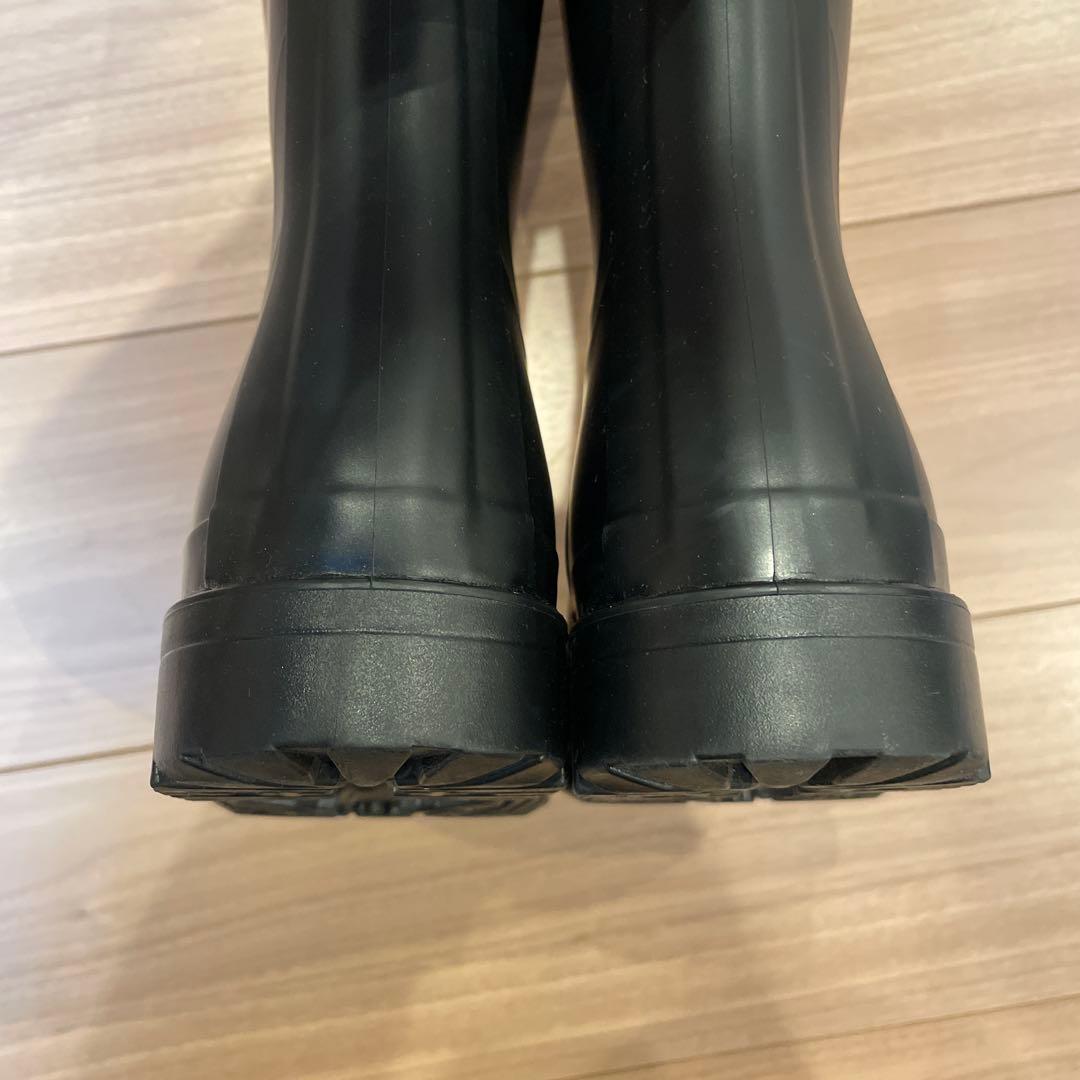 MACKINTOSH ブラック レインブーツ　38