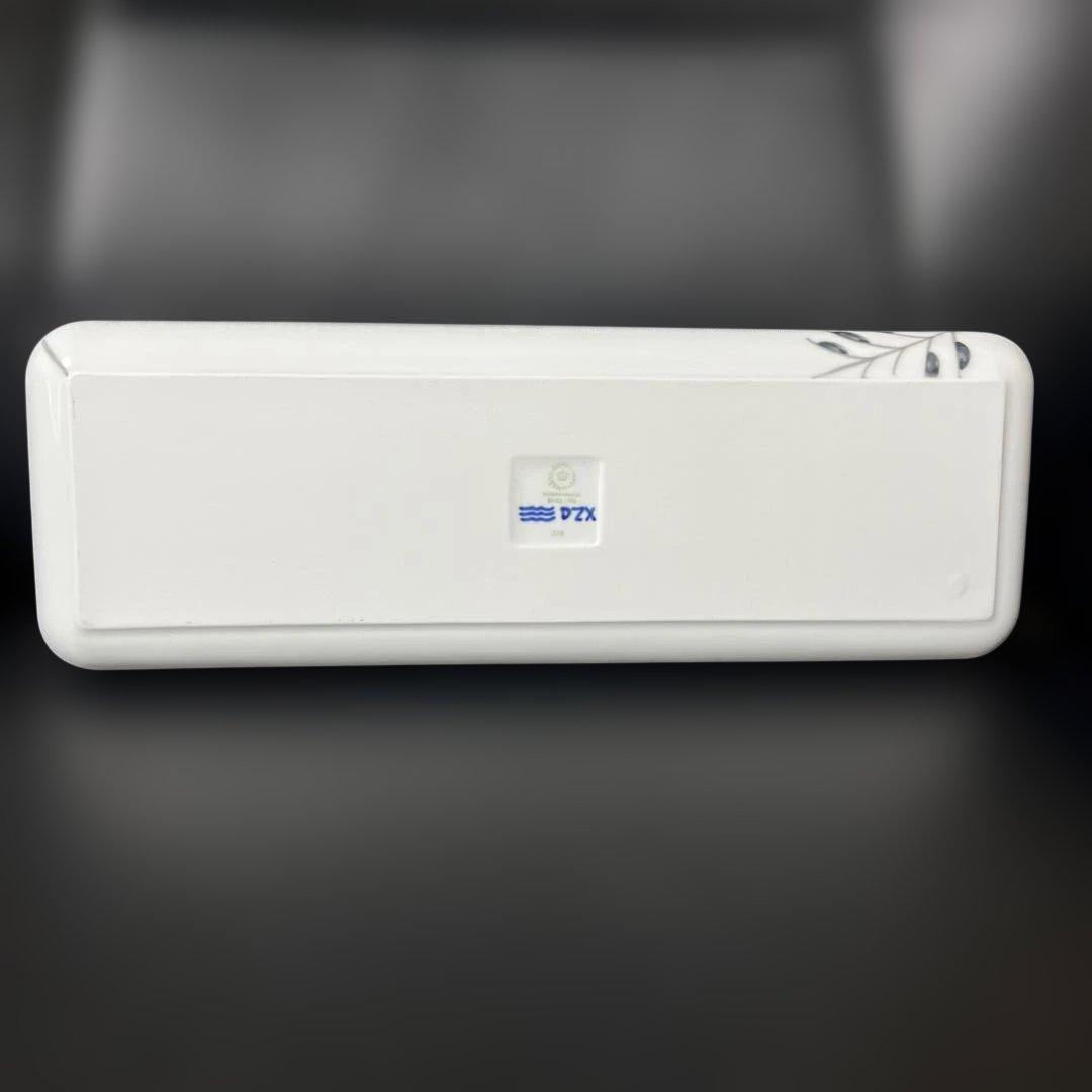 ［新品］ロイヤルコペンハーゲン　ブラックフルーテッドメガ　ロングデッシュ②