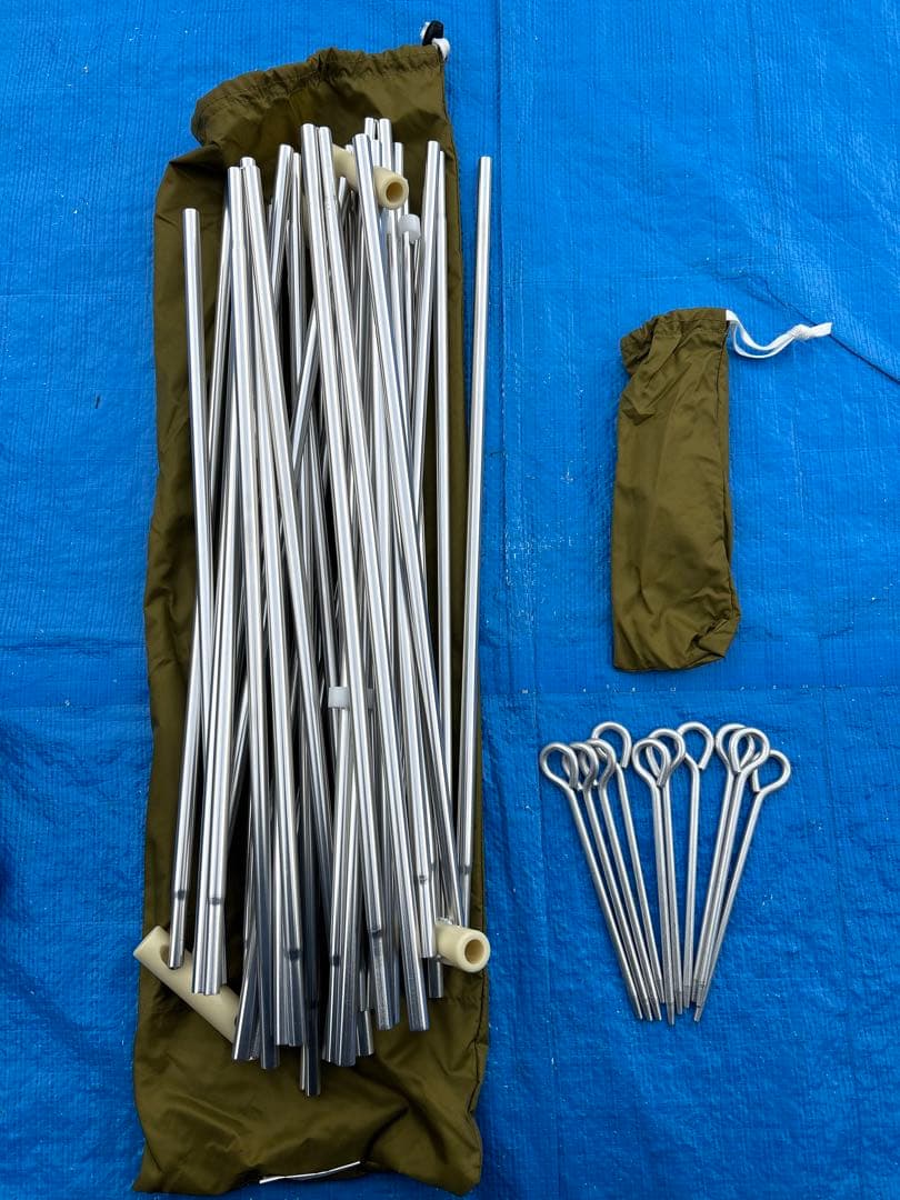 【美品】モンベル ムーンライトテントV グリーン 5型