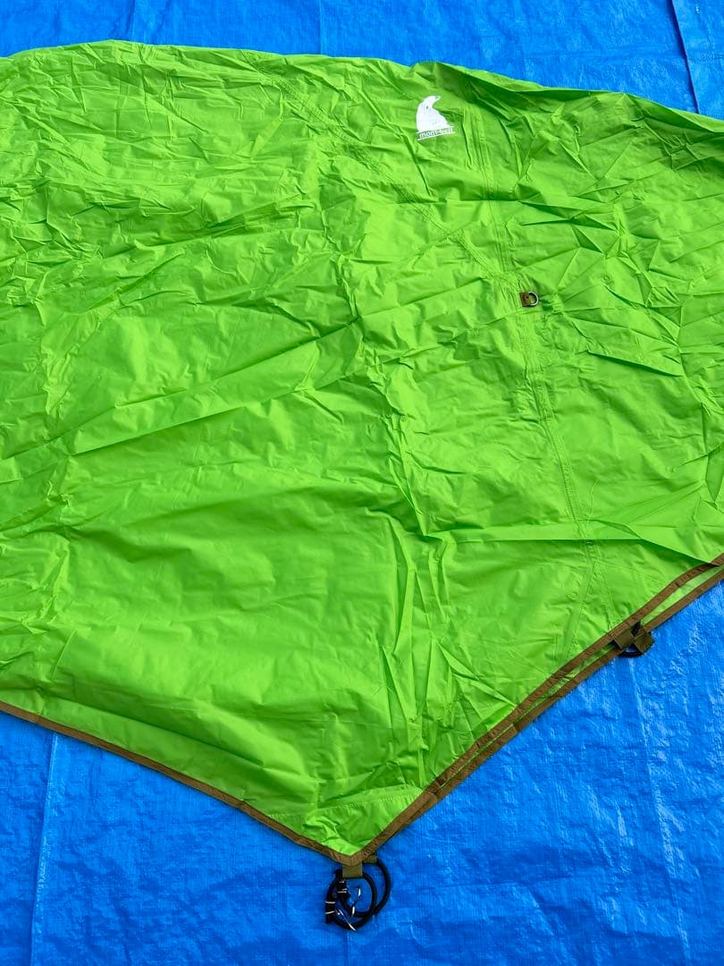 【美品】モンベル ムーンライトテントV グリーン 5型