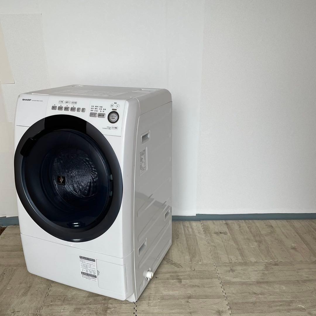 配送設置無料　SHARP ドラム 7キロ　19年式　大容量