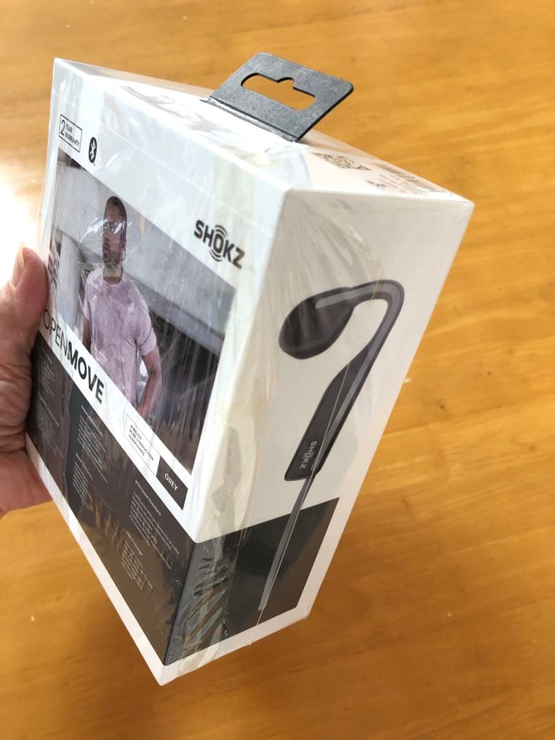 SHOKZ OPENMOVE ワイヤレス骨伝導イヤホン　グレー　新品未使用