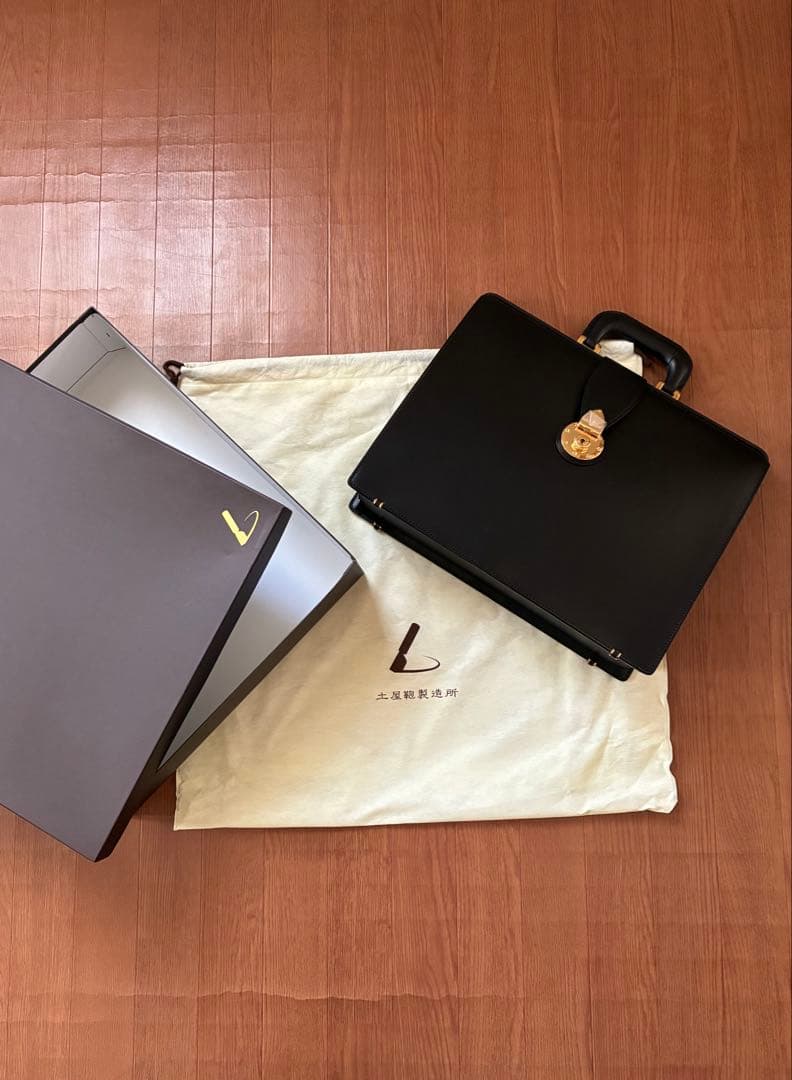 未使用 土屋鞄 ダレスバッグ Conffio 黒色