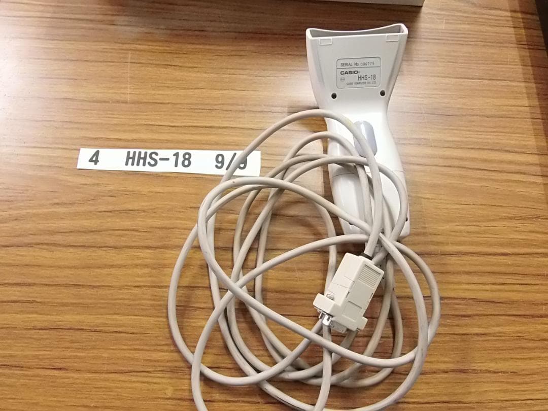 994CASIO　カシオ　レジスター ハンド　スキャナー　HHS-18　中古品