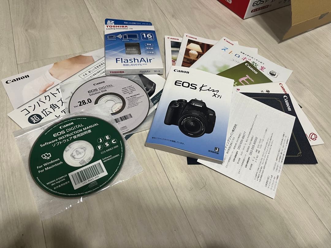 【美品】Canon EOS Kiss X7i ダブルズームキット