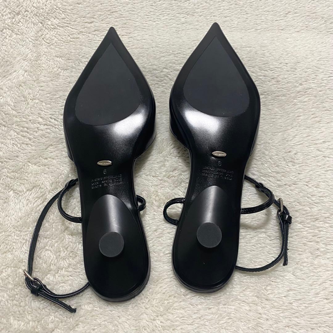 極美品　TONY BIANCO トニービアンコ　Tストラップシューズ　サイズ6