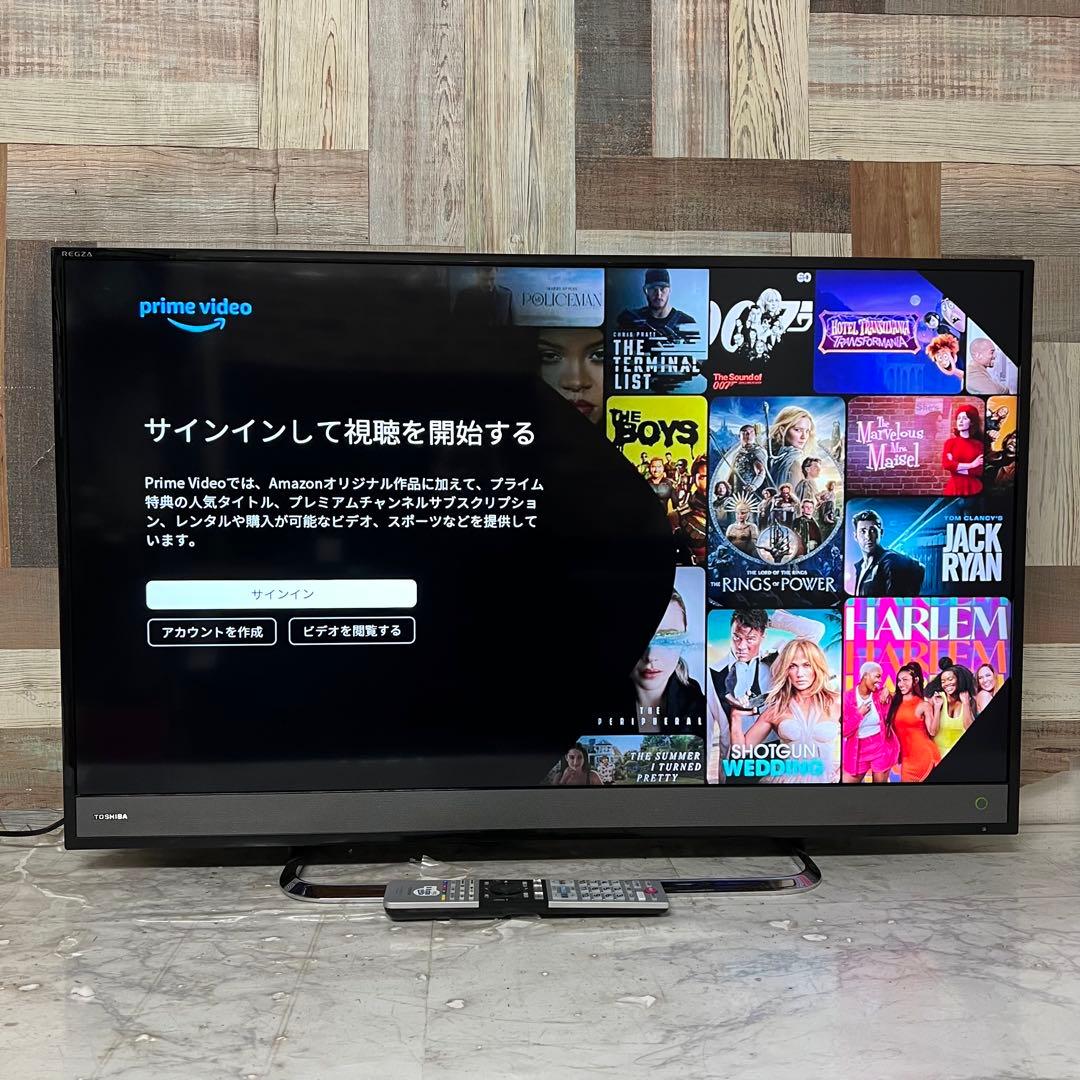 全国送料込❣️東芝REGZA40型4kネット地デジ3チューナー内蔵動画アプリ