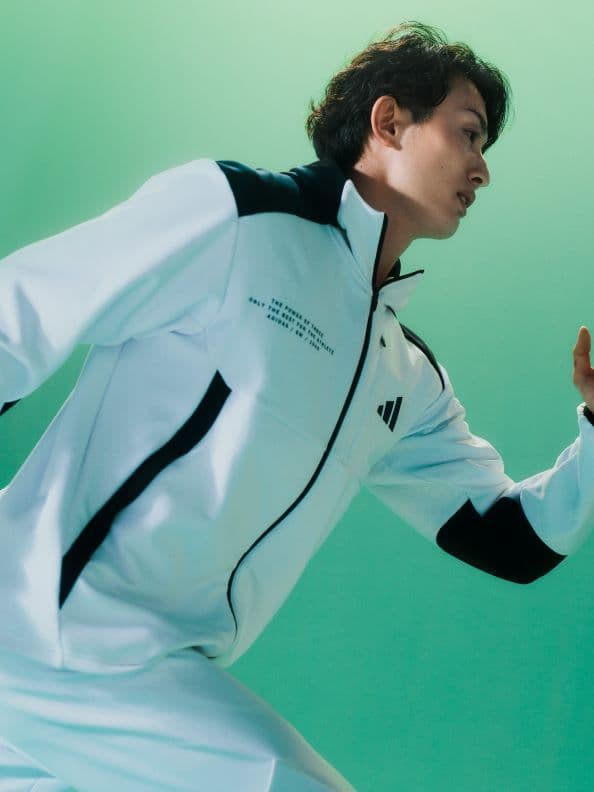 adidas 2025春夏限定モデル ジャケット × ロングパンツ上下セット