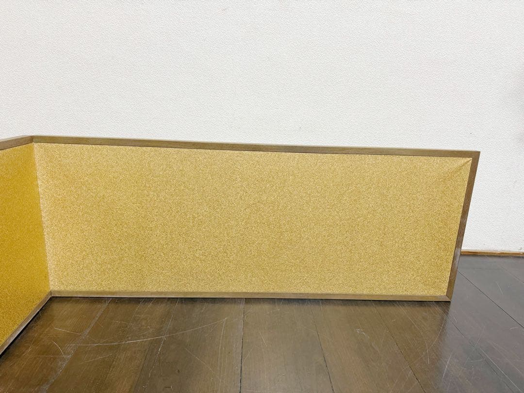 未使用 茶道具 桑縁 金砂子 裏銀散らし 風炉先屏風 茶室