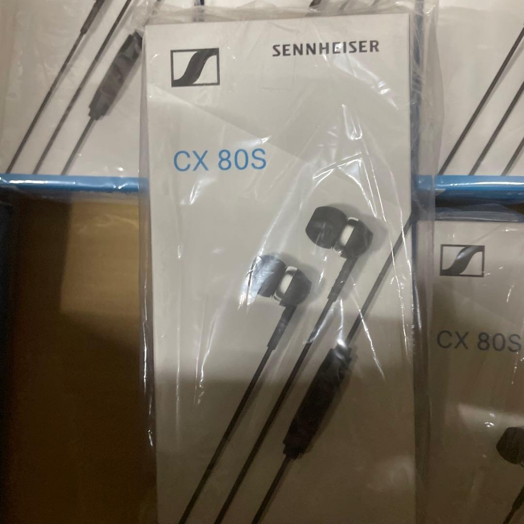 SENNHEISER有線イヤホン CX80S 4点