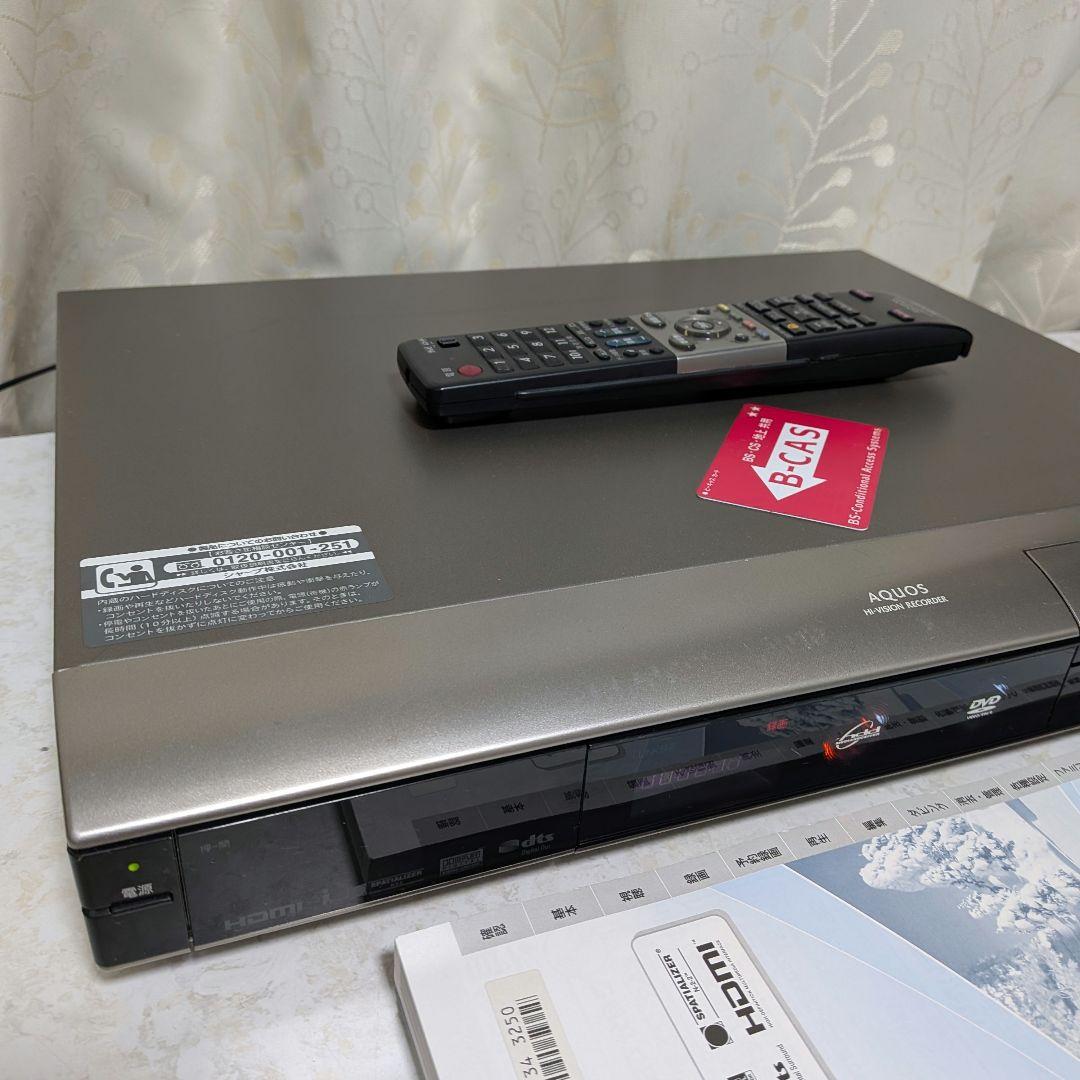 ☆美品☆シャープAQUOS【DV-AC82】☆HDMI搭載◎動作確認済み◎