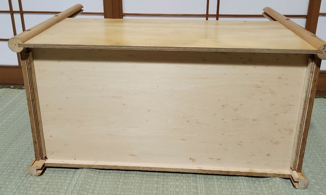 １月末まで限定価格ミッキーマウス 収納ベンチ　レトロ