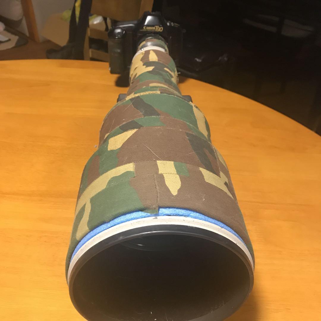 キャノンの望遠レンズです。現在も野鳥撮影に使っています。