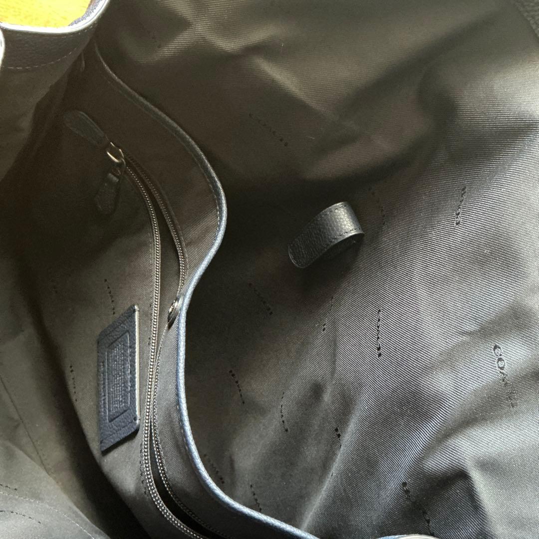 COACH コーチ　ネイビー ビジネスバッグ