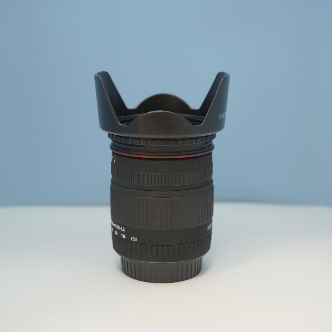SIGMA 18-200mm Canon用 標準+望遠レンズ 美品！ a3344