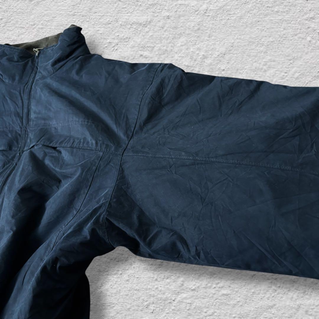 コロンビアウォームアップジャケット90s古着vintageシェルドシンチラ紺XL