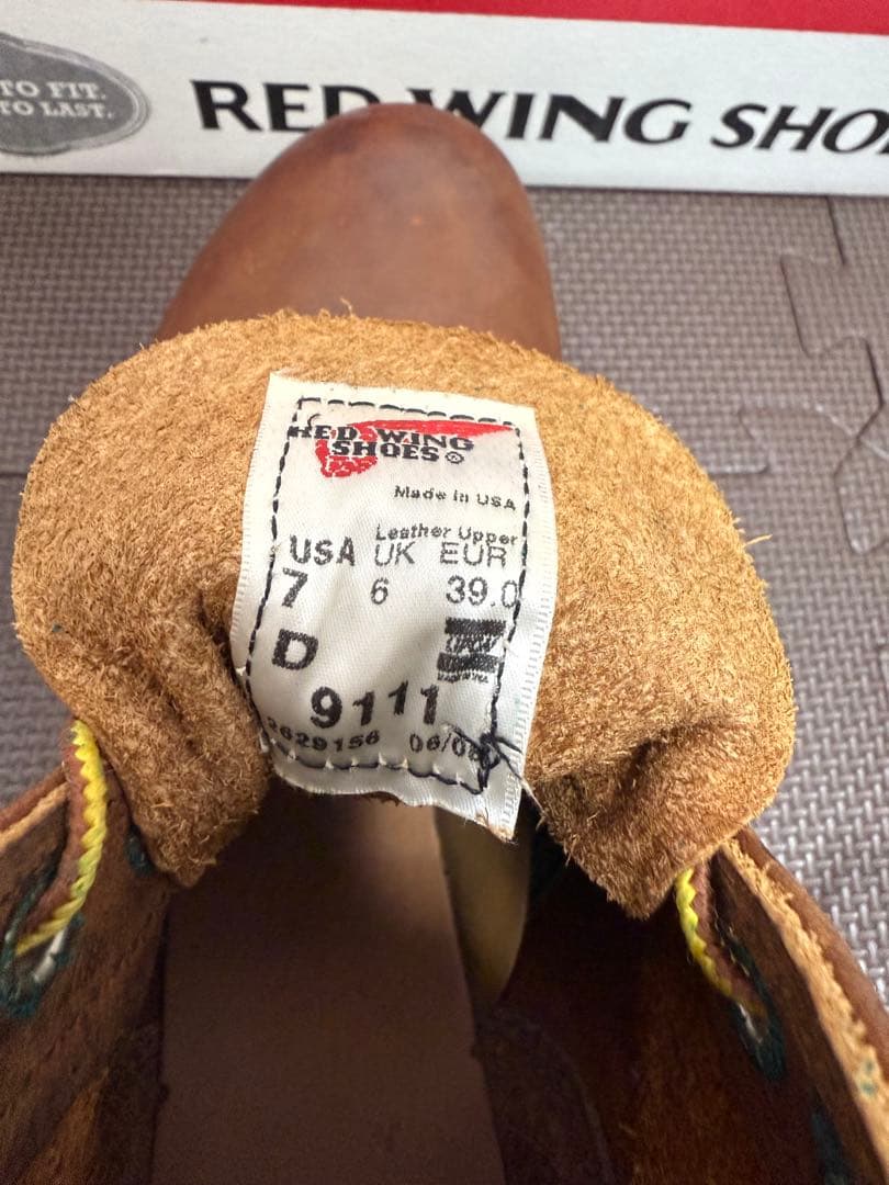 靴 RED WING 9111