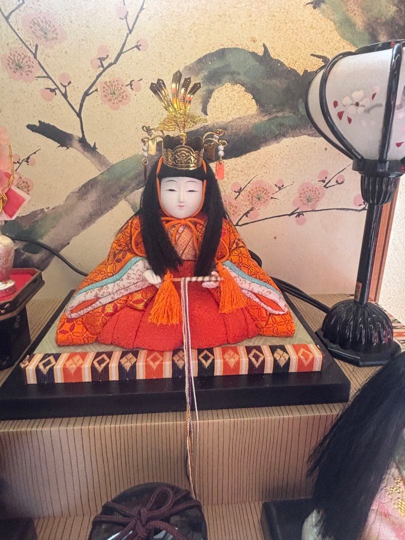 【吉徳 大光】 特選 ひな人形 ガラスケース付き