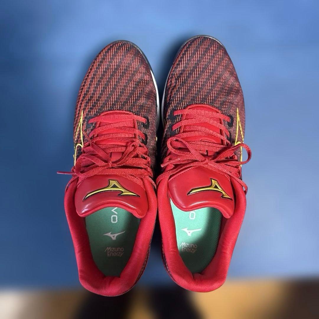 Mizuno 野球アップシューズ27.0cm レッド/ブラック