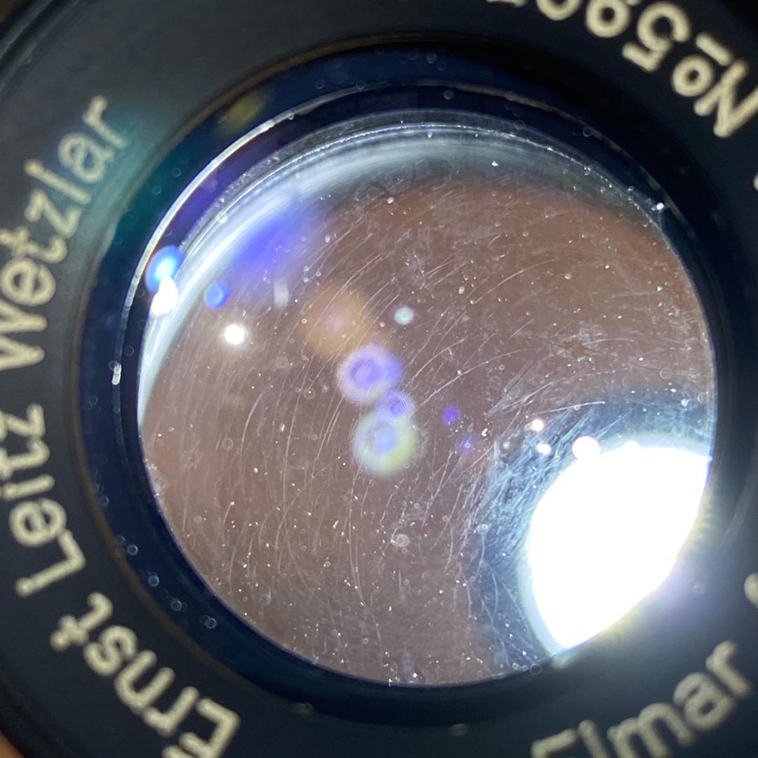 LEICA Elmar L90mm f4.0 Black 1942年製