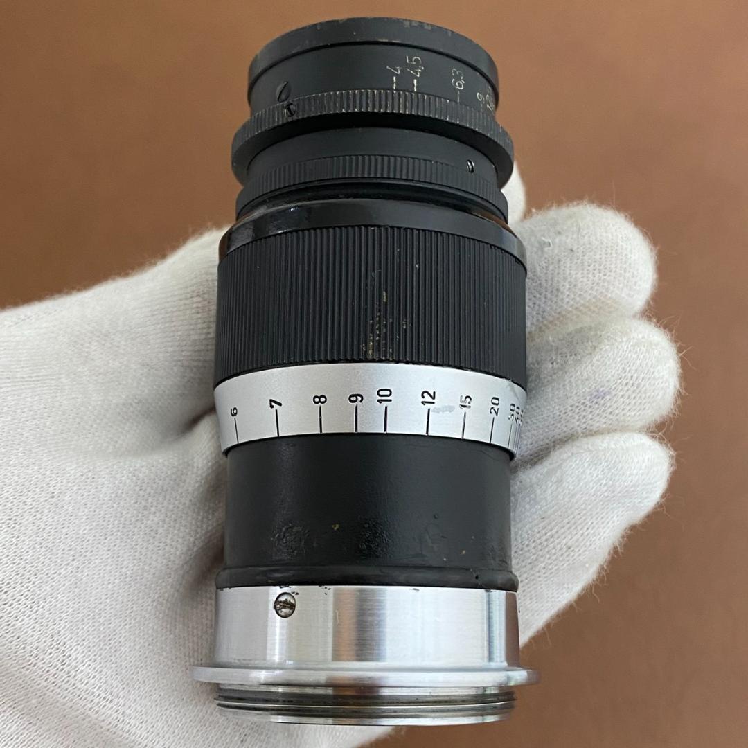 LEICA Elmar L90mm f4.0 Black 1942年製