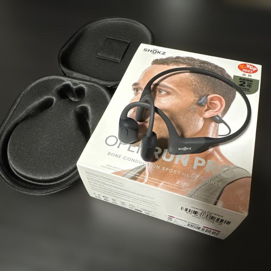 SHOKZ OPENRUN PRO（骨伝導イヤホン）