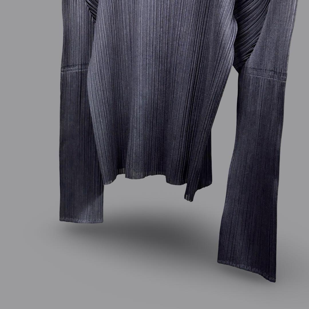 トップス Rare 00s Archive PLEATS PLEASE Black Top