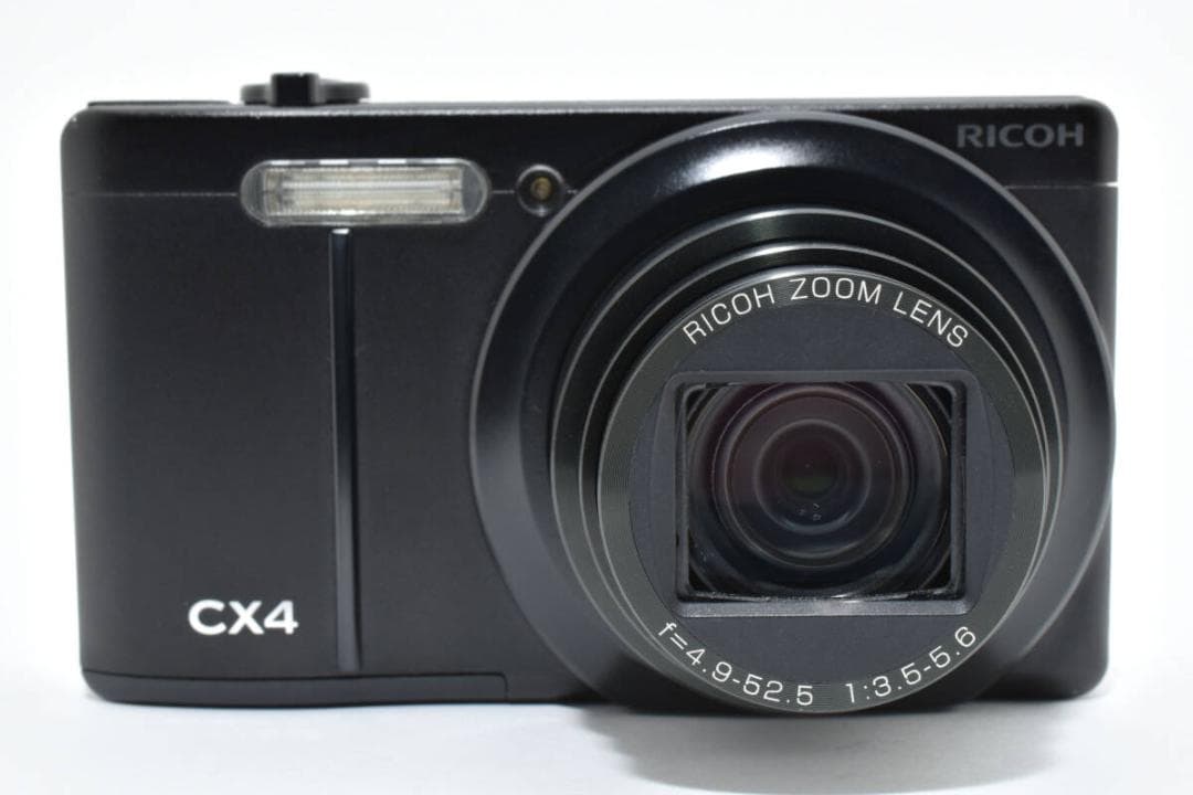 【美品/充電器付き】RICOH デジタルカメラ CX4 ブラック #114