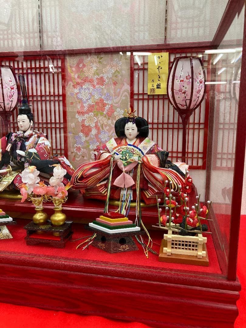 K17 豪華！訳あり特価！親王ケース　ひな人形ケース　親王ケース　三月ケース