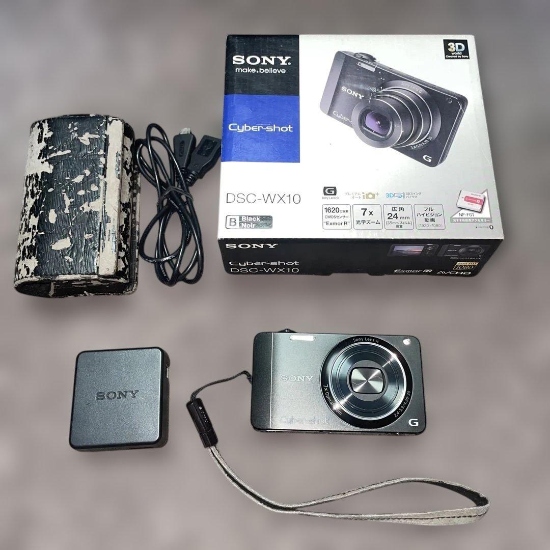 【極美品】SONY Cyber-shot DSC-WX10 デジタルカメラ