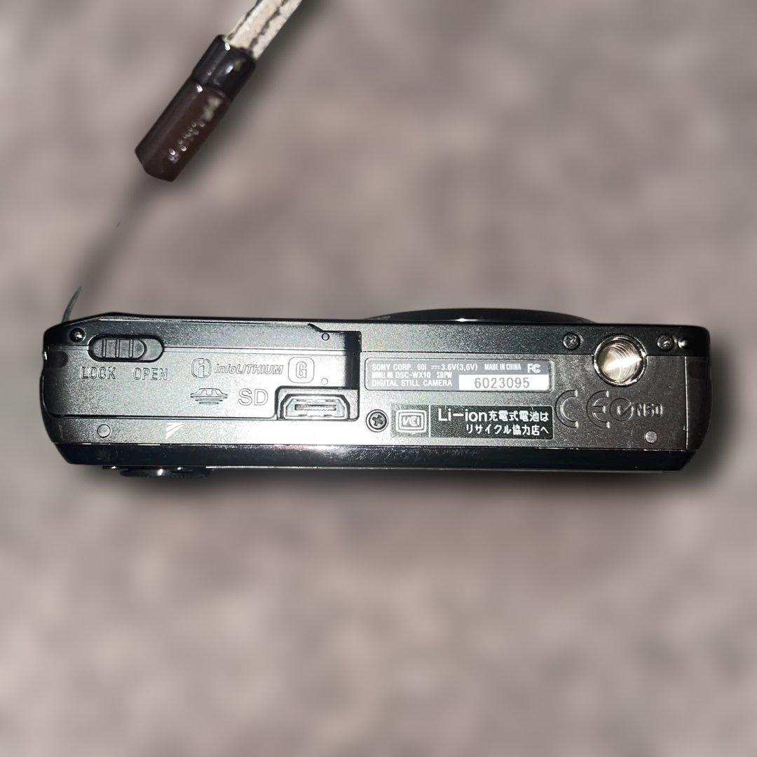 【極美品】SONY Cyber-shot DSC-WX10 デジタルカメラ