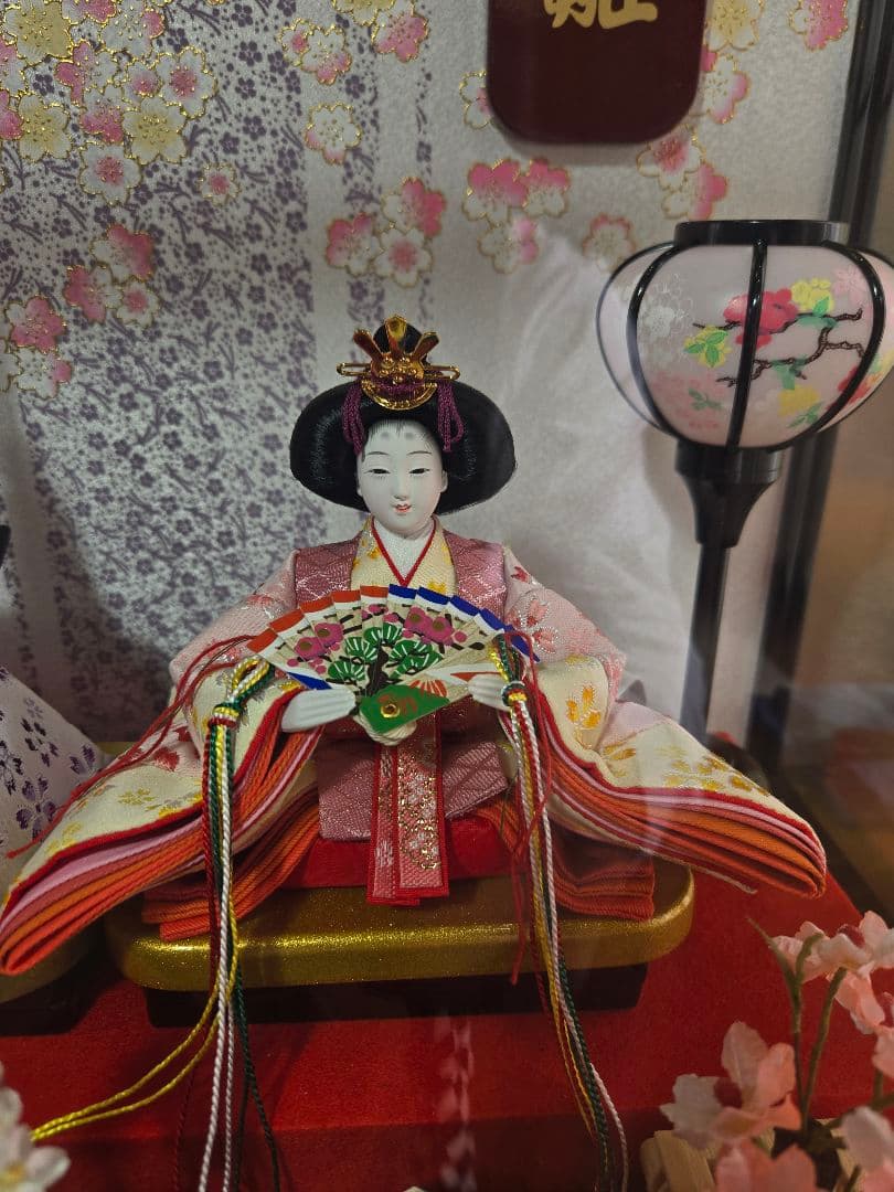 【一点限り】雛人形 ケース飾り　K33