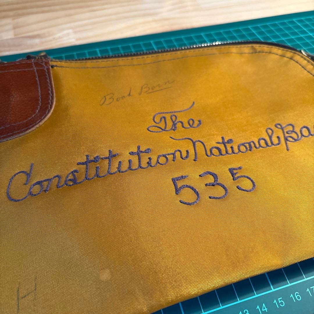 バンクポシェット　鍵付き　ビンテージ　バンクポーチ