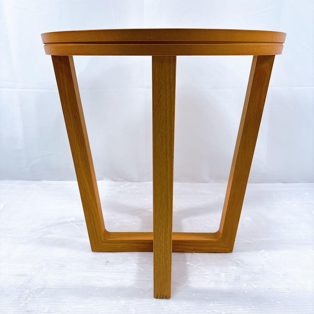 【極美品】松永家具 Arte アルテ クライステーブル40 サイドテーブル