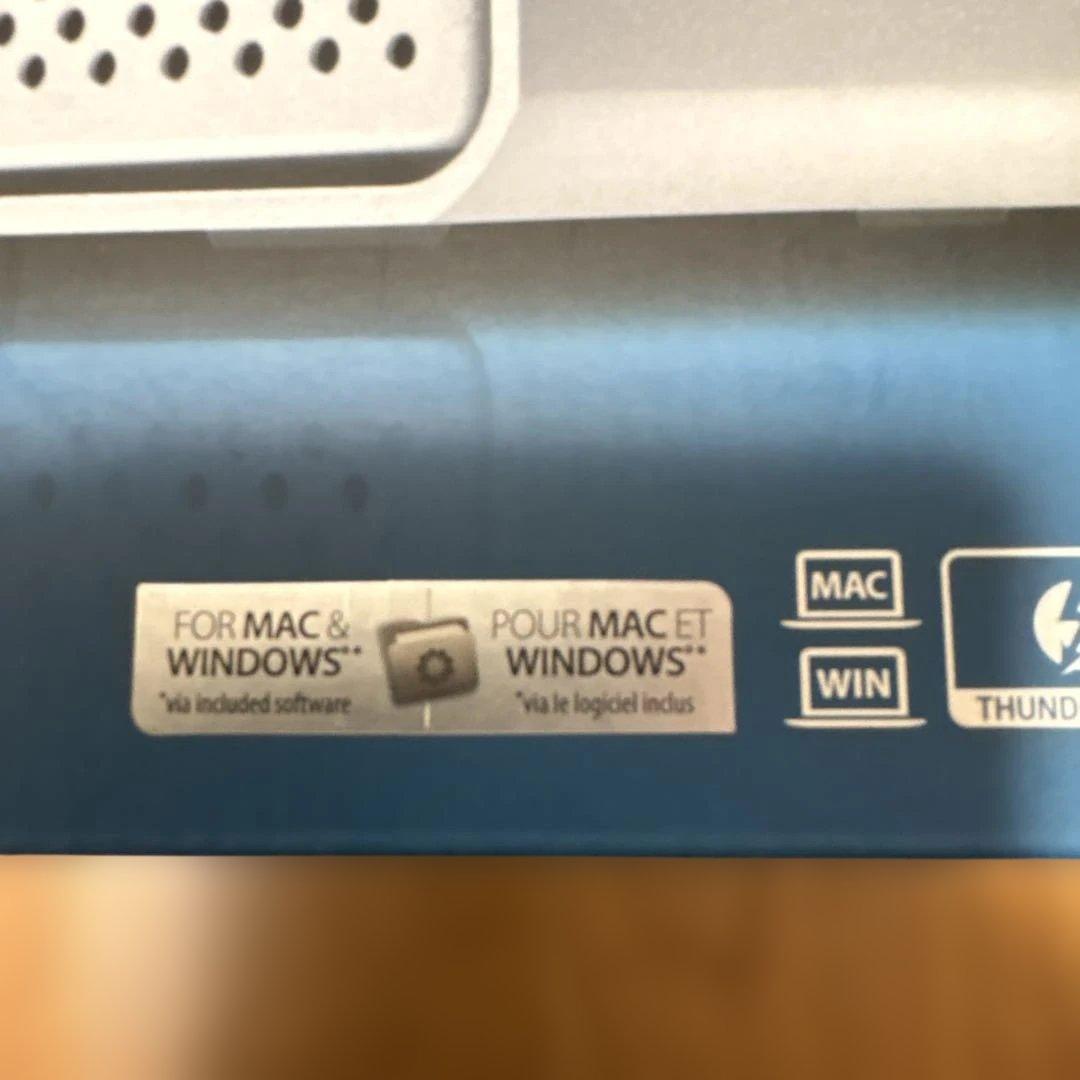 外付けハードディスク・ドライブ G-Technology 10TB G-DRIVE Thunderbolt 3