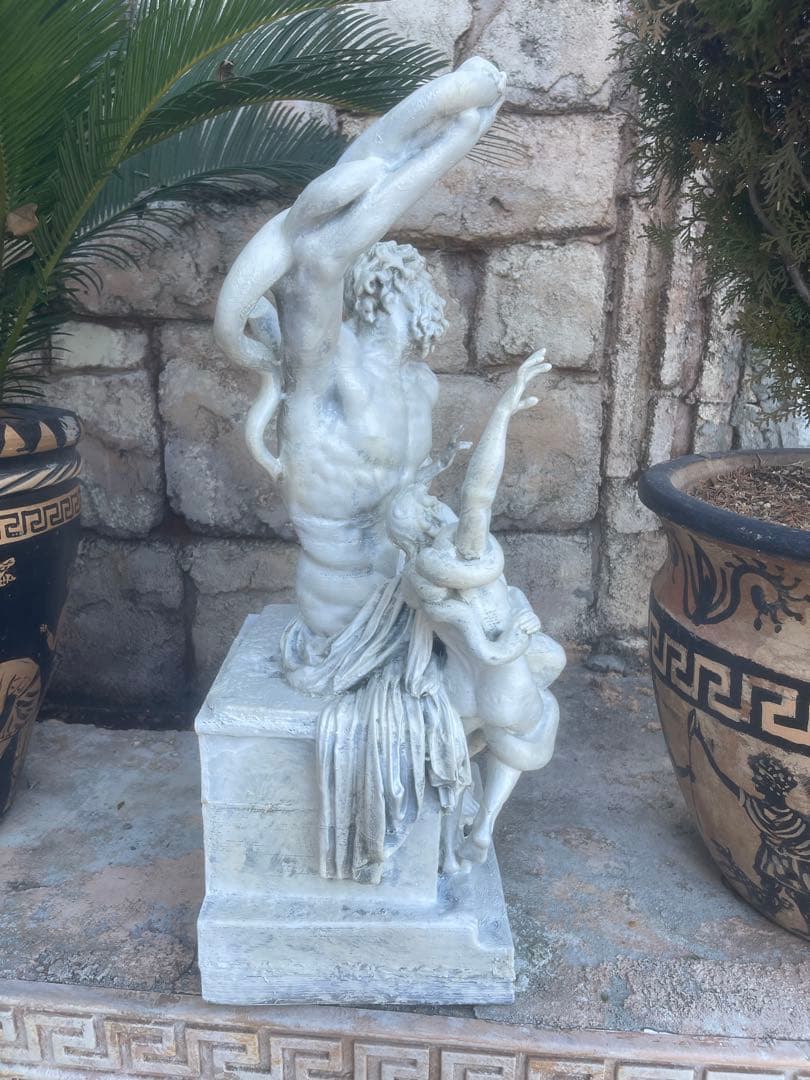 ラオコーン高さ:60cm,イタリア語:Gruppo del Laocoonte